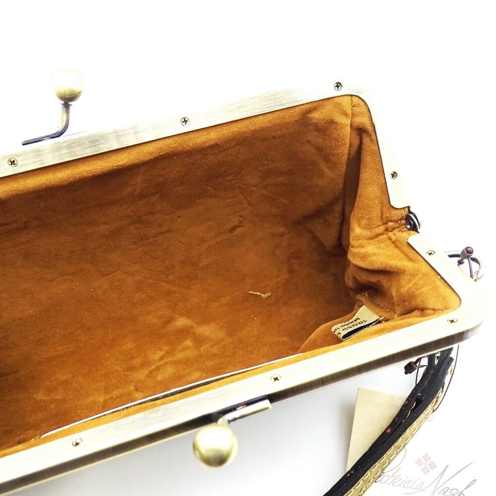 PATRICIA NASH Renna Metallic Wristlet Clutch/Wristlet - Picture 7 of 10